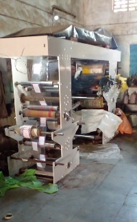 Polygraph 4 Colours Flexo Printing Machine-1